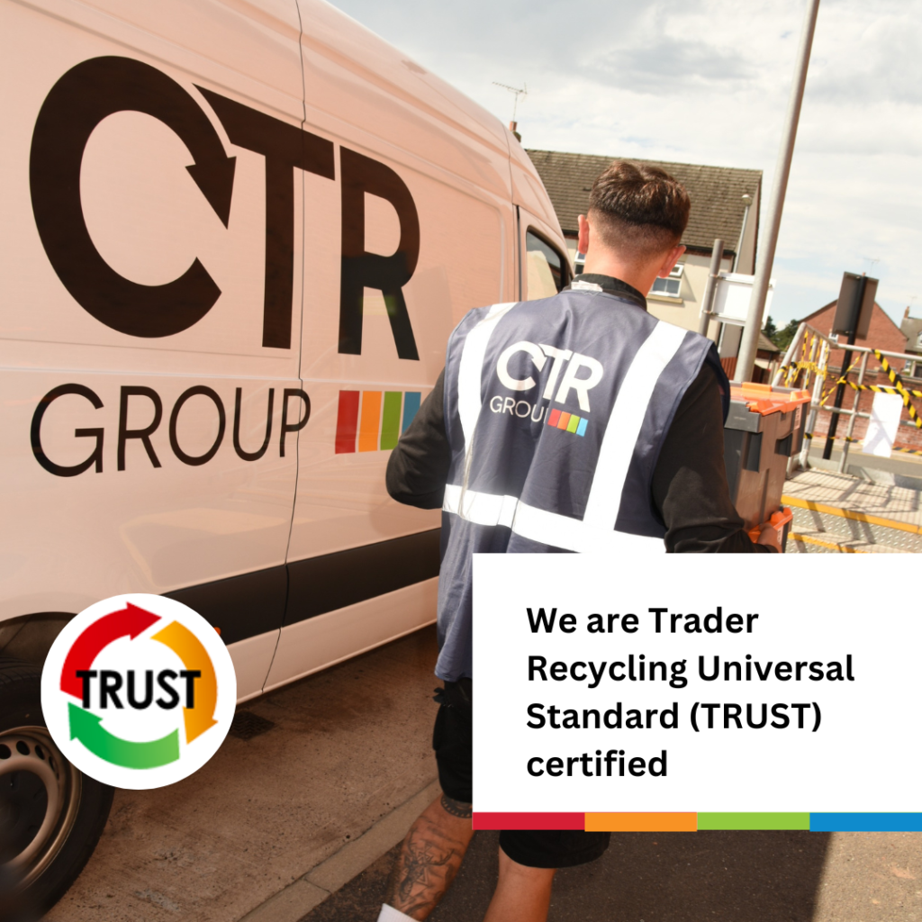 Trust certified. textile recycler